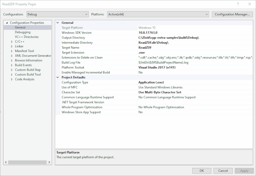 Modify C# project working directory