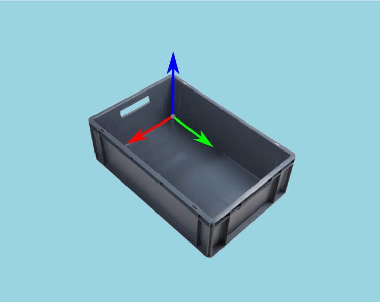 Bin coordinate system