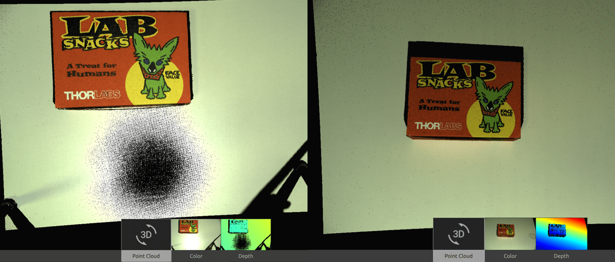 Blooming in the Zivid point cloud and how to fix it