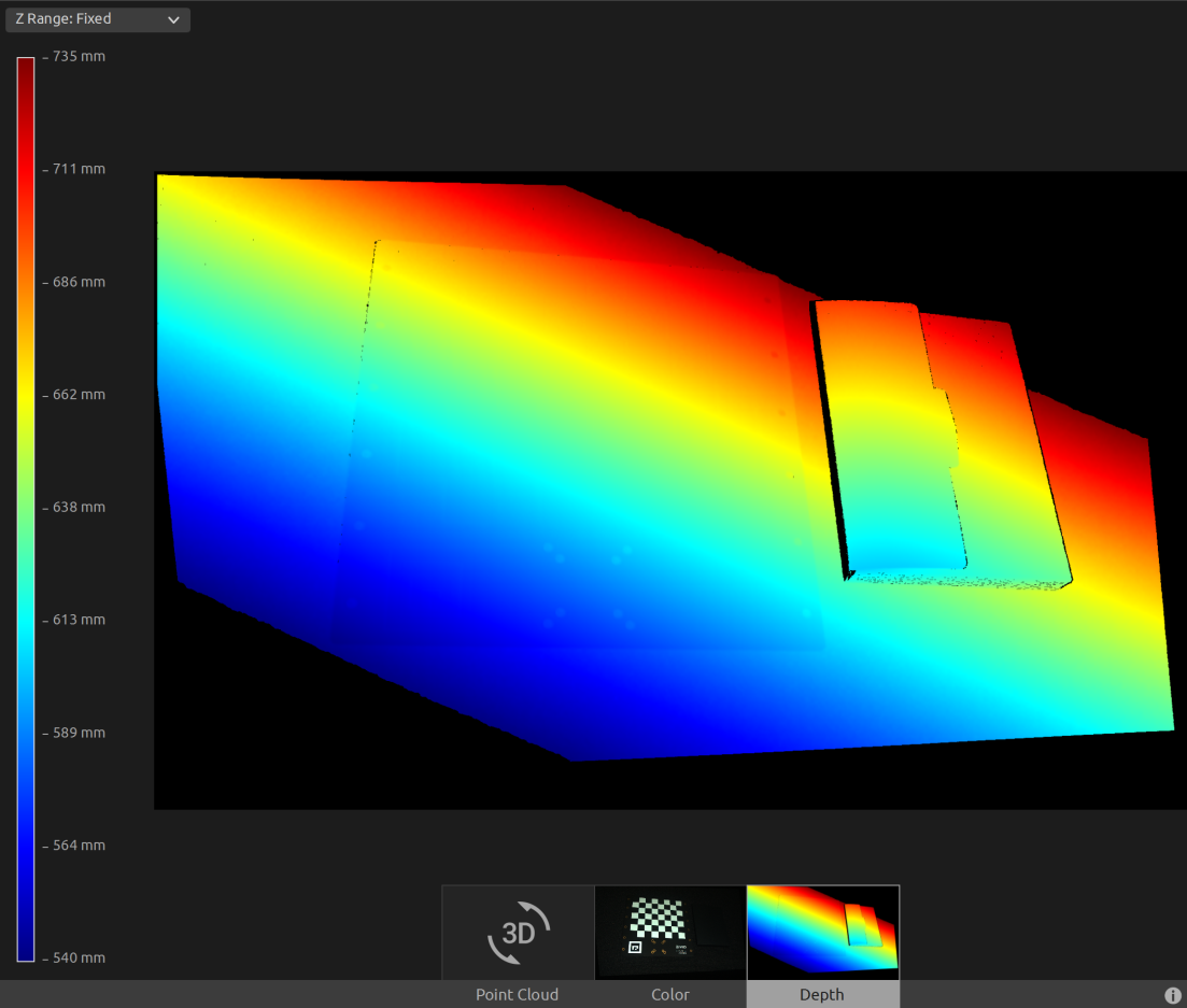 calibration board in camera coordinate system