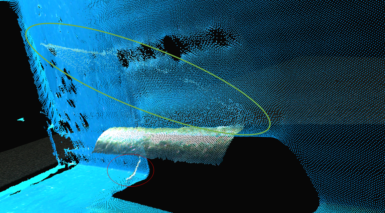 Cluster Filter off - Ghost planes