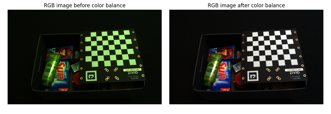 Color Balance: before on left, after on the right.