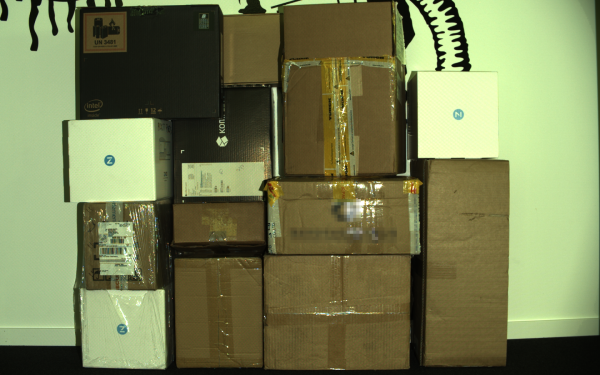 Depalletization scene