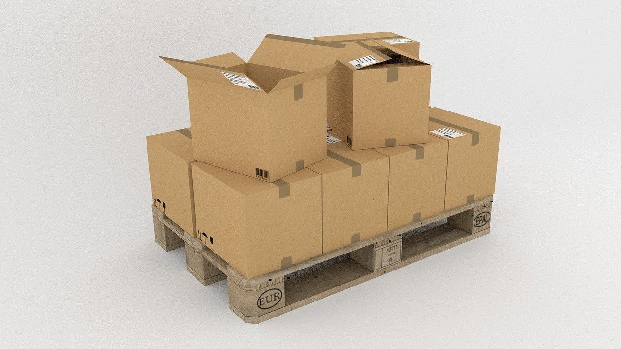 Standard depalletization scene