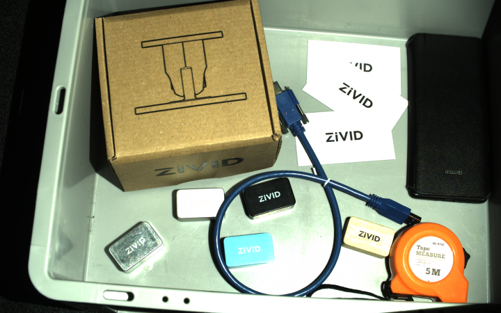 Color image of the second acquisition