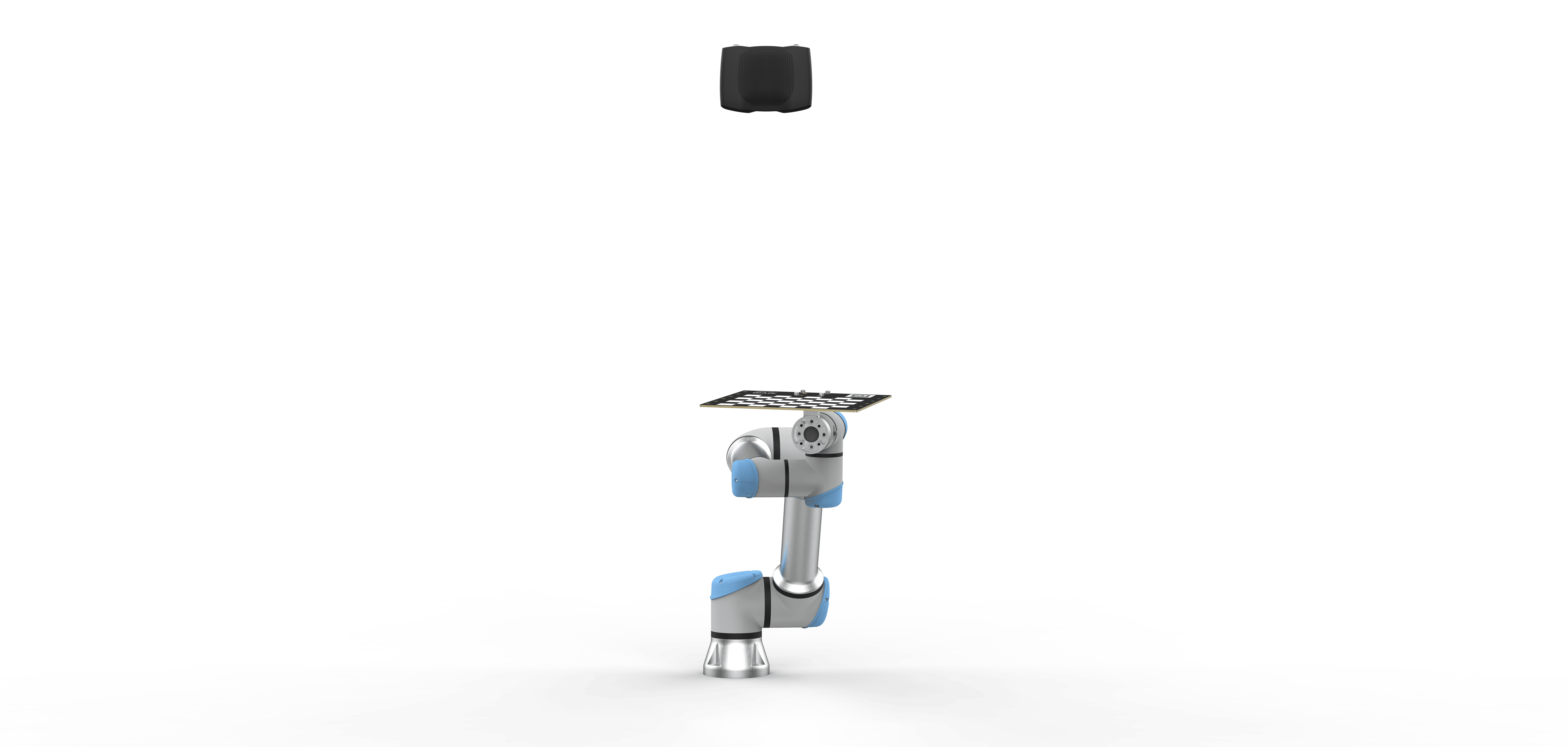 Eye-to-hand robot pose for a close capture of `Zivid calibration board`_