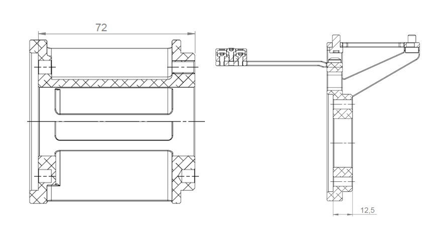 Zivid On-Arm Mount and On-Arm Mount Extender