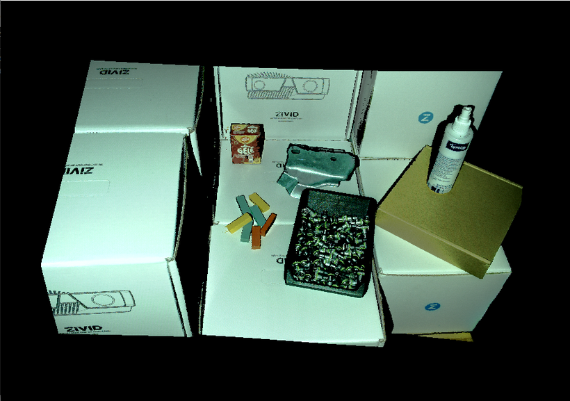 Screenshot of CaptureVis3D sample.