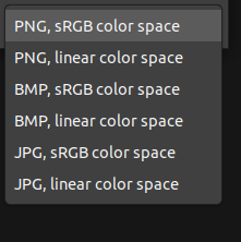 Zivid studio export options