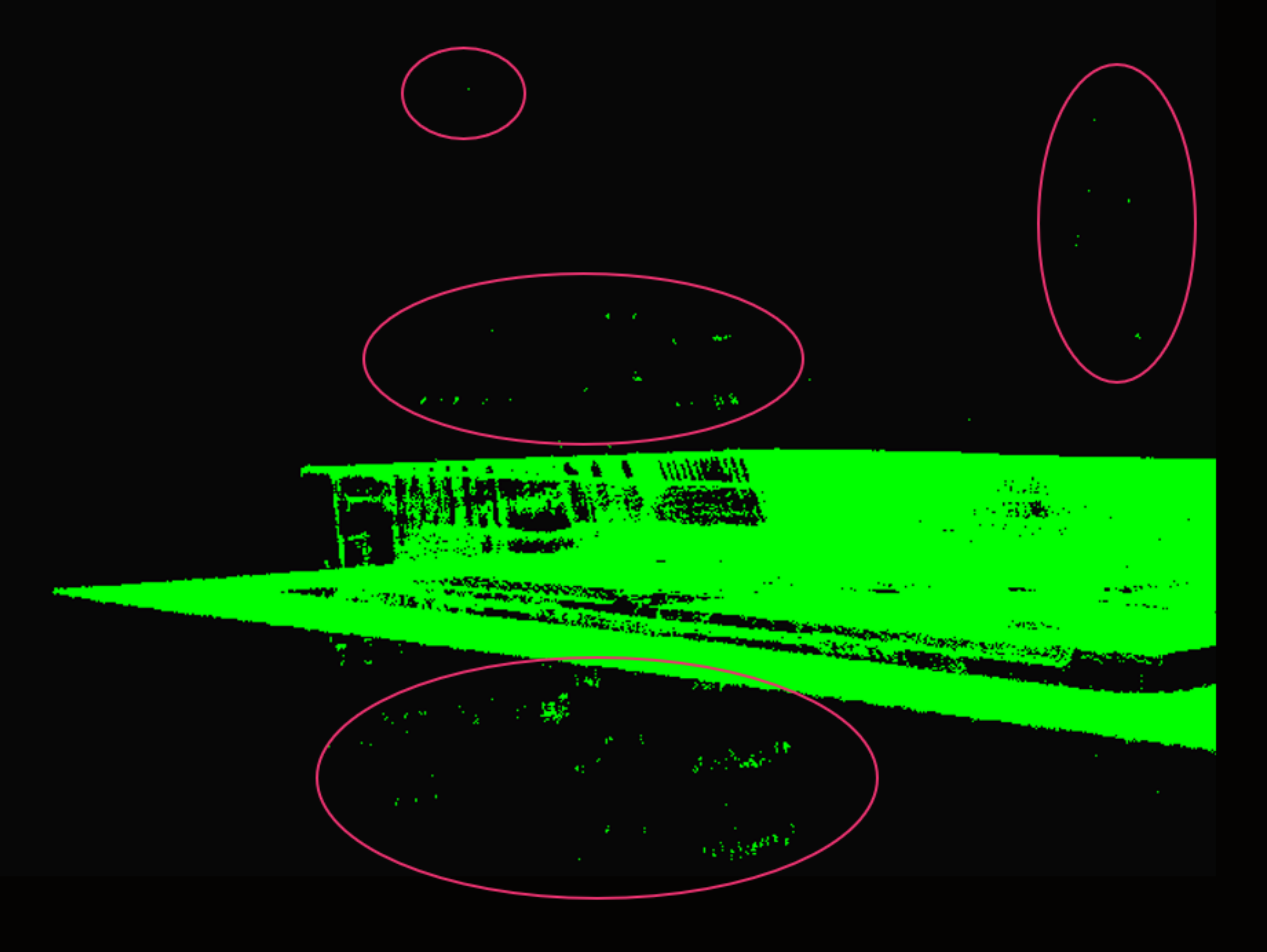 Reflection Filter - Local mode (more outliers)