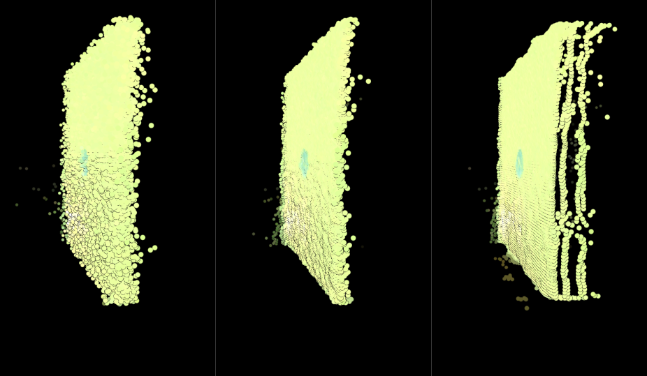 高斯过滤器对点云的影响