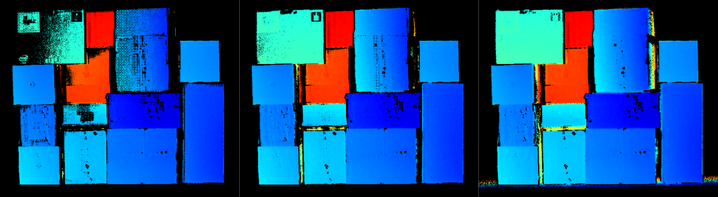 噪声过滤器对点云的影响