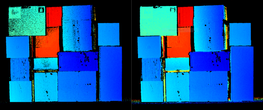 离群值过滤器对点云的影响