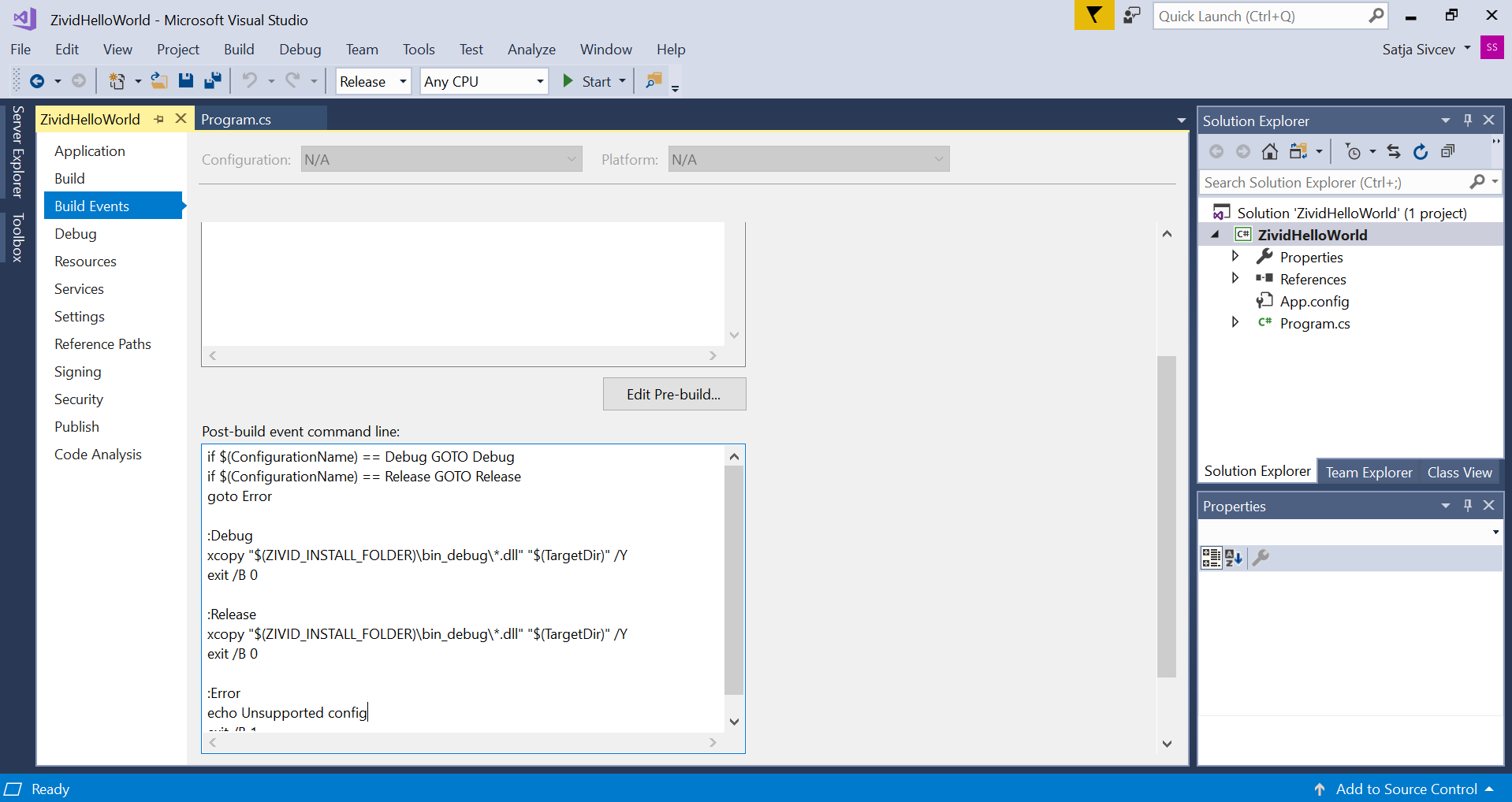 Visual Studio 中的平台目标